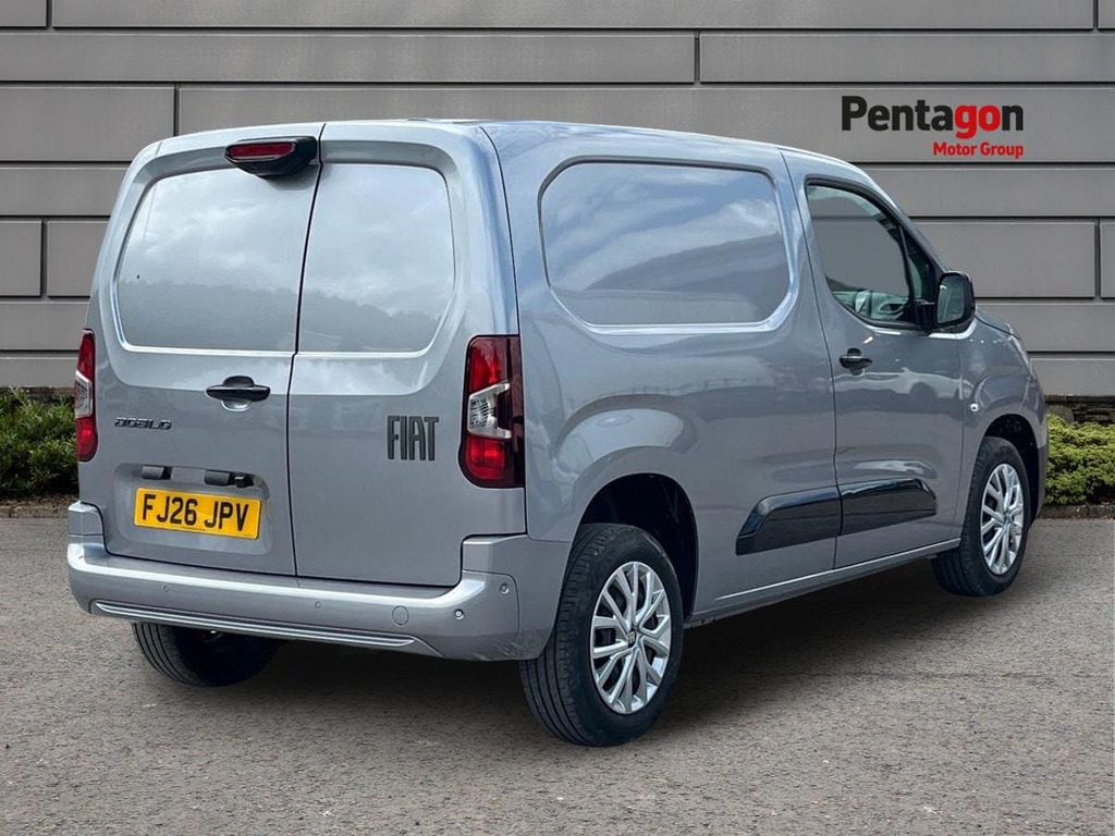 Fiat Doblo 1.5 Multijet3 1000Kg Primo Panel Van Ma FJ26JPV Grey #4