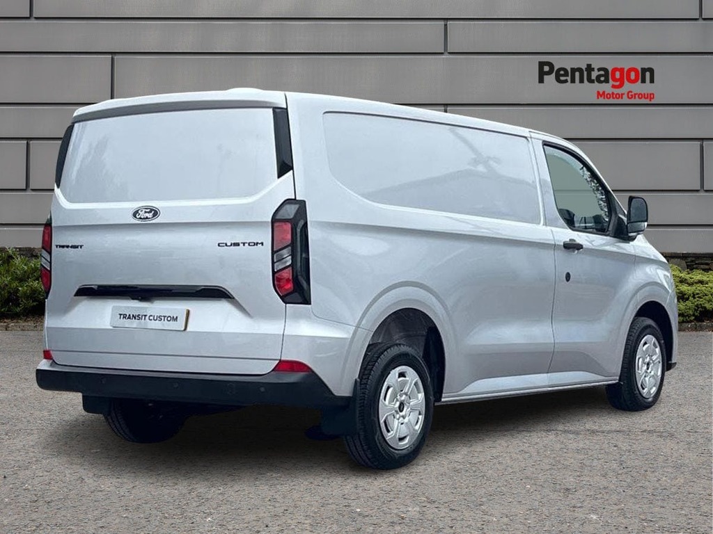 Ford Transit Custom 2.0 300 Ecoblue Trend Panel Van L1 Silver #4