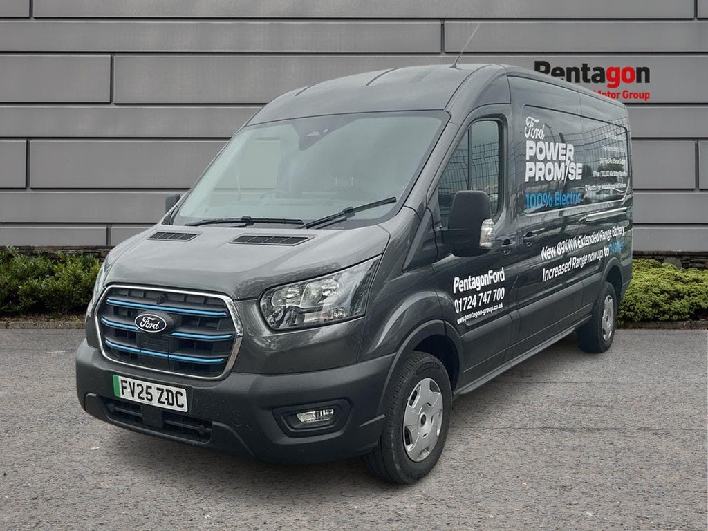 Ford Transit Custom 350 89Kwh Trend Panel Van Rwd L3 FV25ZDC Grey #3