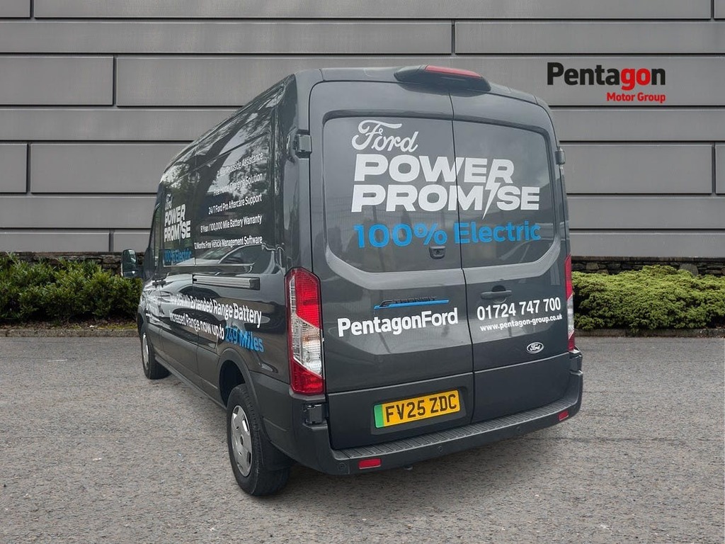 Ford Transit Custom 350 89Kwh Trend Panel Van Rwd L3 FV25ZDC Grey #2