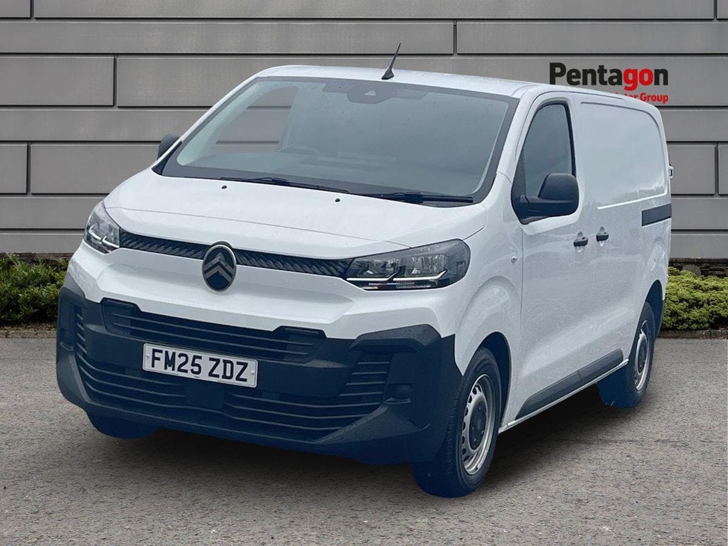 Citroen Dispatch 1.5 Bluehdi Enterprise M Panel Van 6Dr Manu FM25ZDZ White #3