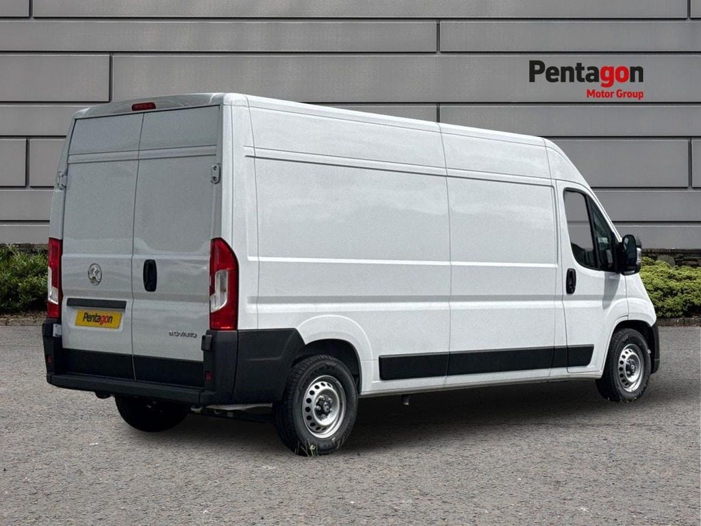 Vauxhall Movano 2.2 Cdti 3500 Biturbo Prime Panel Van A MC26AHF White #4