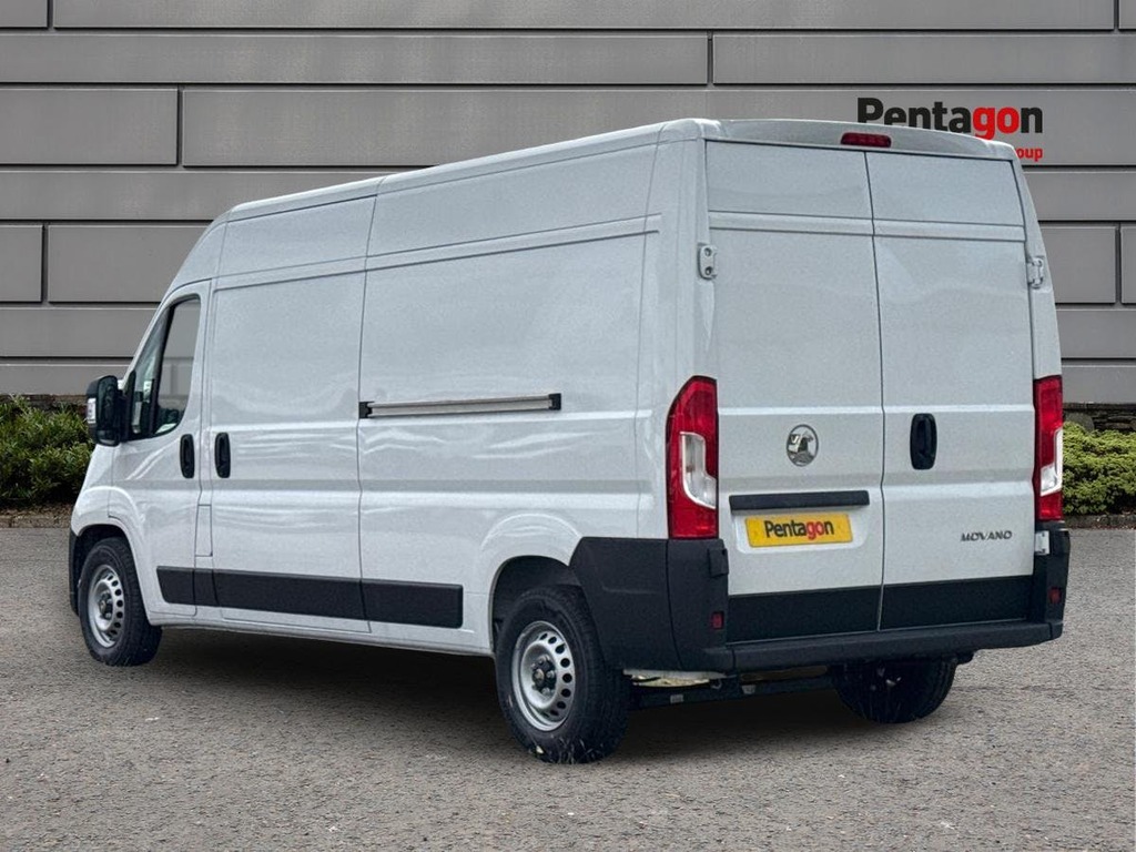 Vauxhall Movano 2.2 Cdti 3500 Biturbo Prime Panel Van A MC26AHF White #2