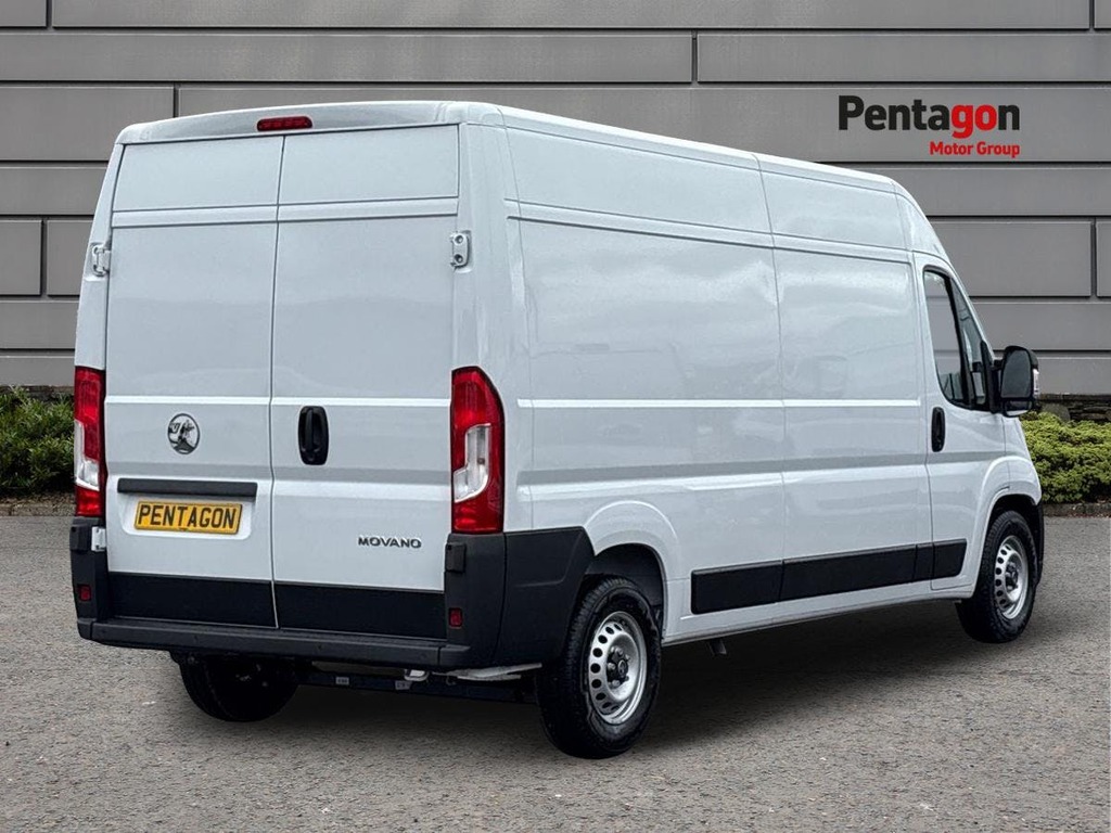 Vauxhall Movano 2.2 Cdti 3500 Biturbo Prime Panel Van A MC26ATN White #4
