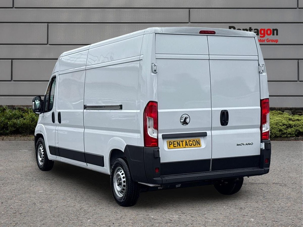 Vauxhall Movano 2.2 Cdti 3500 Biturbo Prime Panel Van A MC26AUN White #2