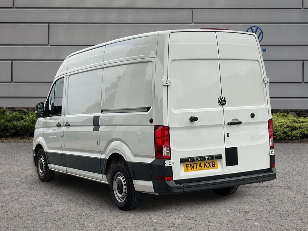 Volkswagen Crafter 2.0 Tdi Cr35 Commerce Plus Panel Van Ma FN74KXB White #2
