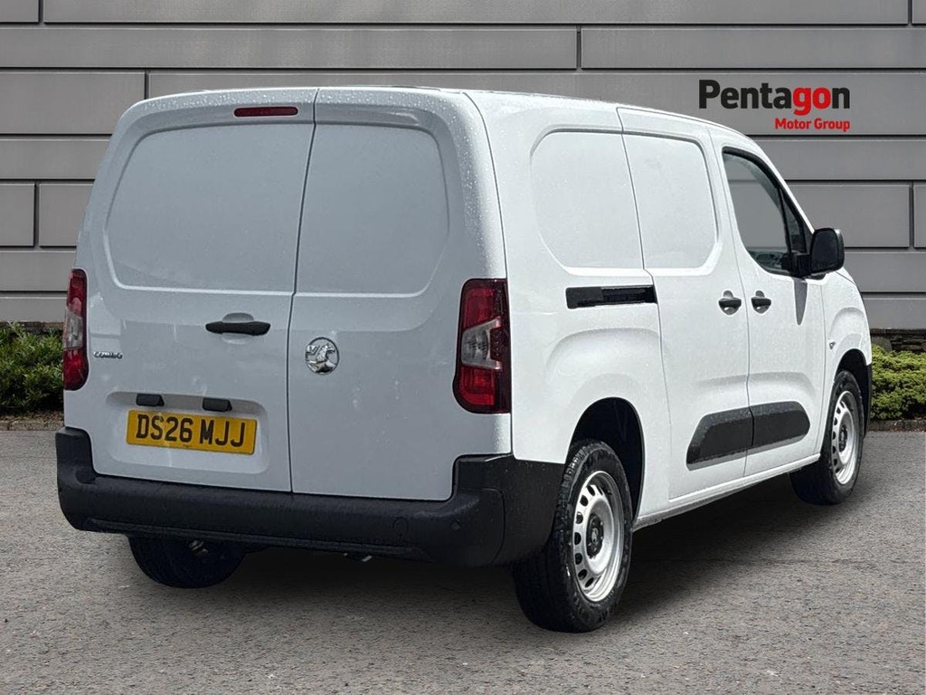 Vauxhall Combo 1.5 Turbo D 100Ps Prime H1 Crew Van Silver #4