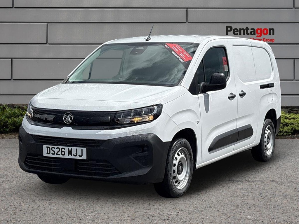 Vauxhall Combo 1.5 Turbo D 100Ps Prime H1 Crew Van Silver #3