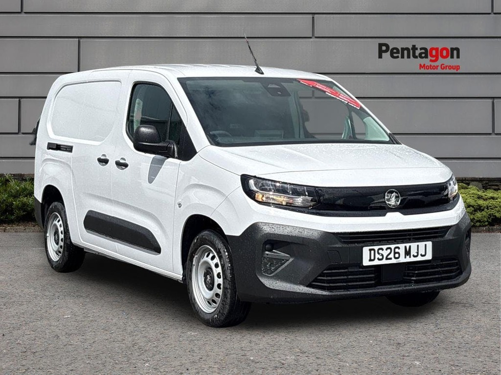 Vauxhall Combo 1.5 Turbo D 100Ps Prime H1 Crew Van Silver #1