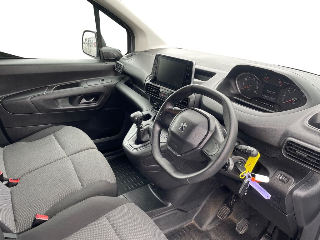 Peugeot Partner 1.5 Bluehdi 1000 Professional Premium Plus Standa MK23YCT White #5
