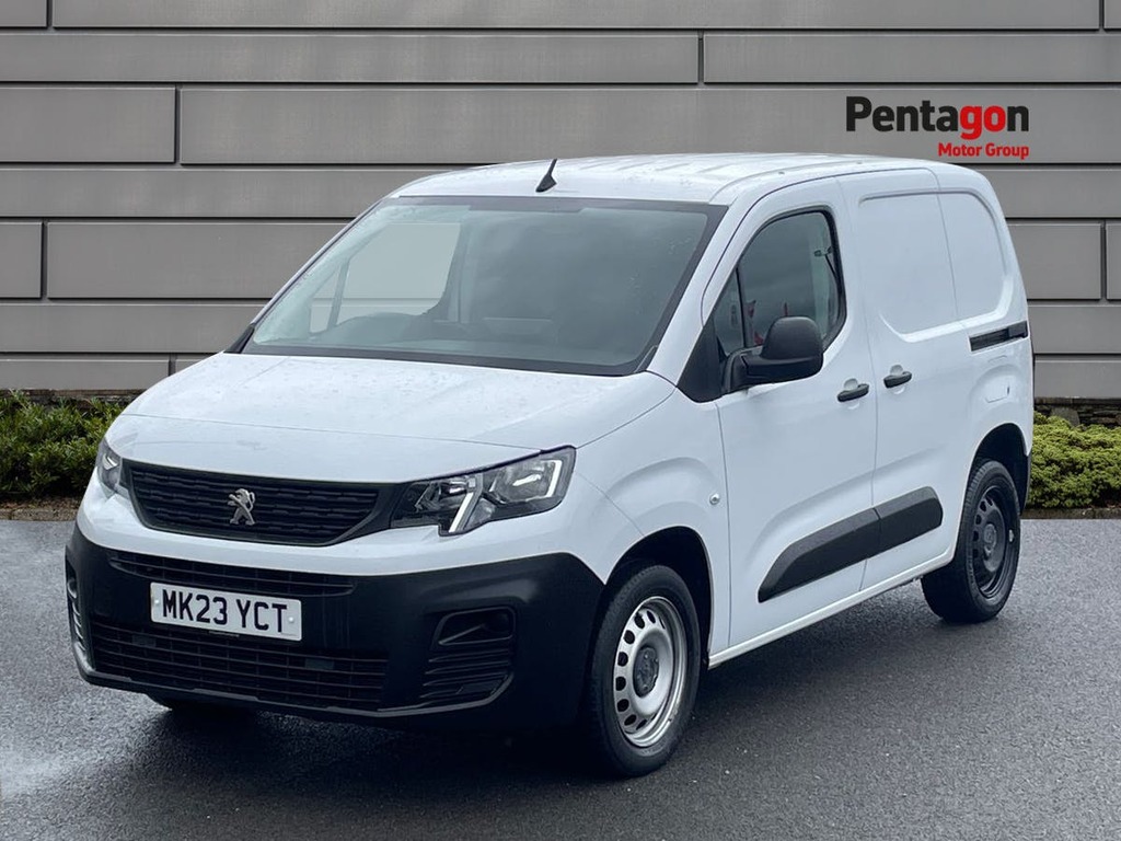 Peugeot Partner 1.5 Bluehdi 1000 Professional Premium Plus Standa MK23YCT White #3