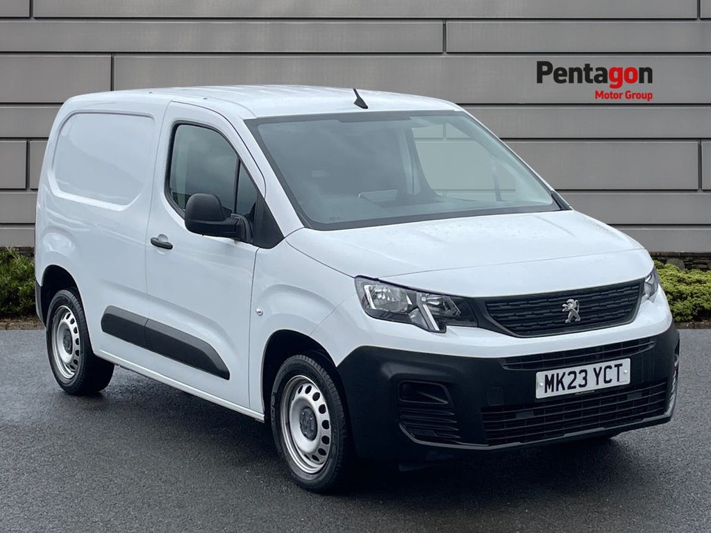 Peugeot Partner 1.5 Bluehdi 1000 Professional Premium Plus Standa MK23YCT White