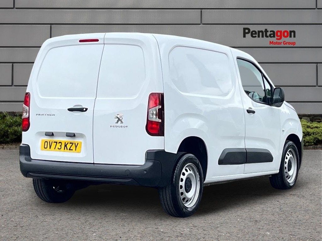 Peugeot Partner 1.5 Bluehdi 1000 Professional Premium Plus Standa White #4