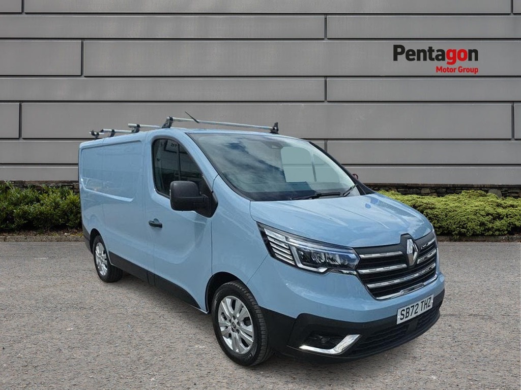 Renault Trafic 2.0 Dci Blue Sl28 Sport Panel Van Manua Blue