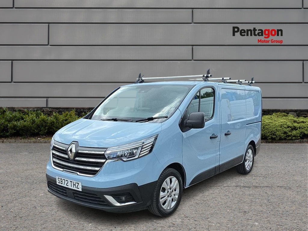 Renault Trafic 2.0 Dci Blue Sl28 Sport Panel Van Manua Blue #3