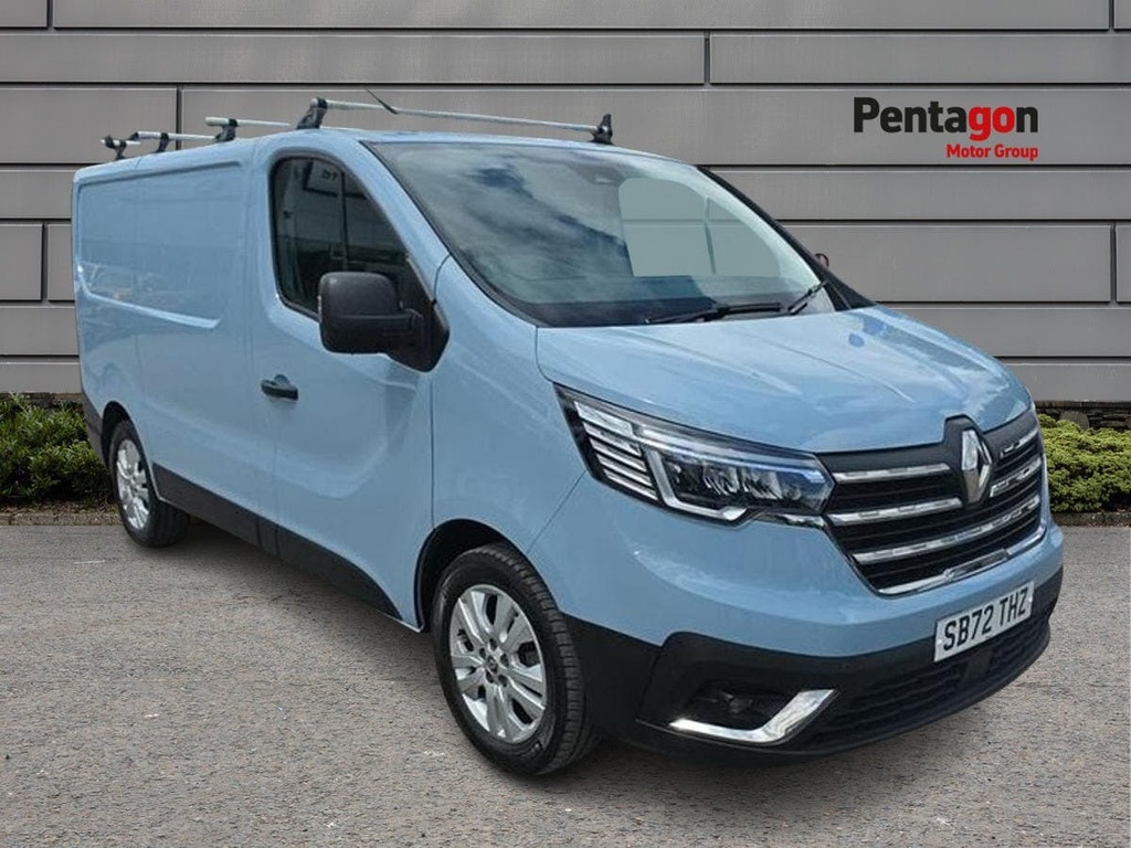 Renault Trafic 2.0 Dci Blue Sl28 Sport Panel Van Manua Blue