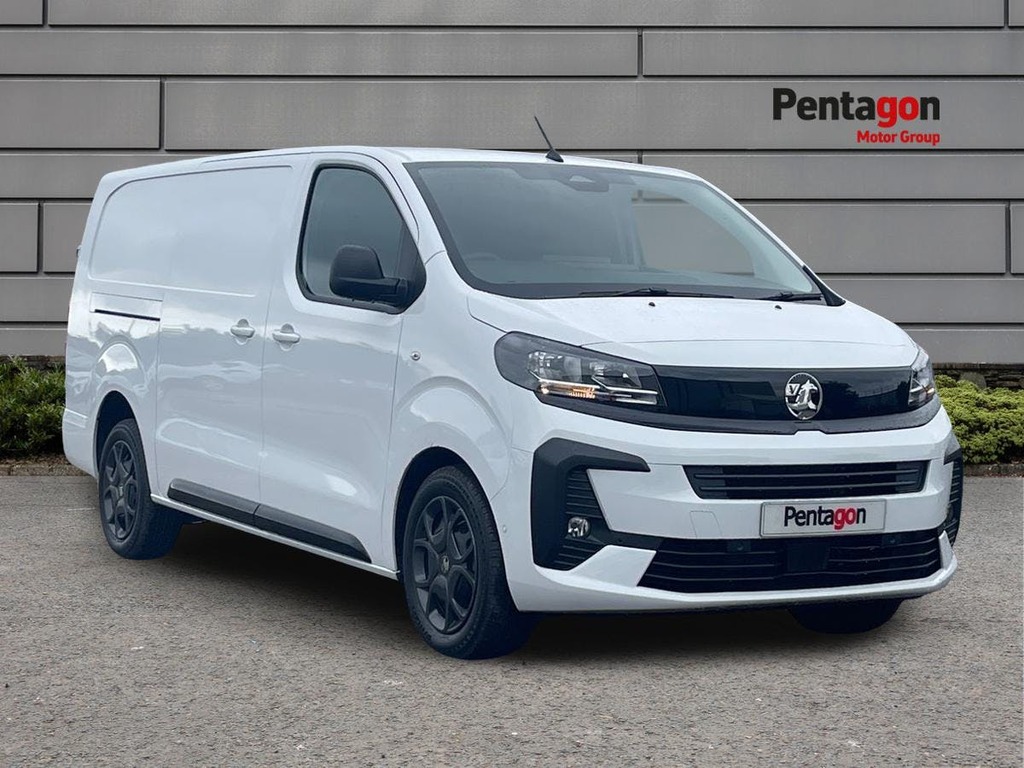 Vauxhall Vivaro XL Vivaro 1.5 Turbo D 120 Pro H1 Van White