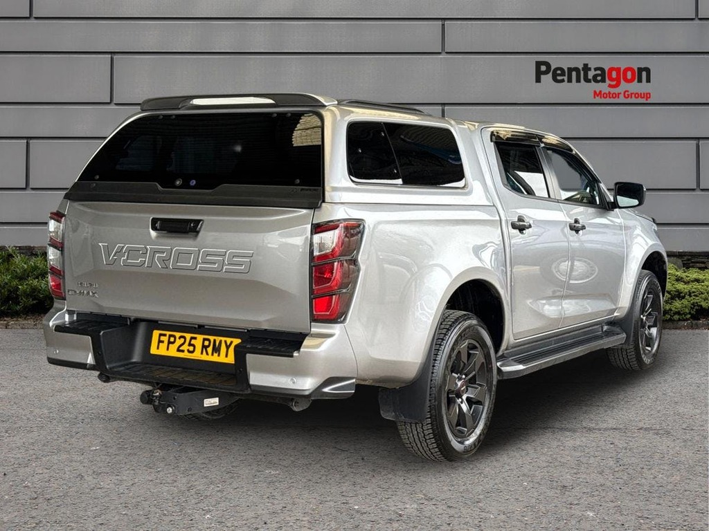 Isuzu D-Max 1.9 Td V Cross Pickup Double Cab Silver #4