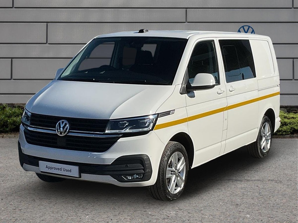 Volkswagen Transporter 2.0 Tdi T32 Highline Kombi Double Cab D GF24VOO White #3