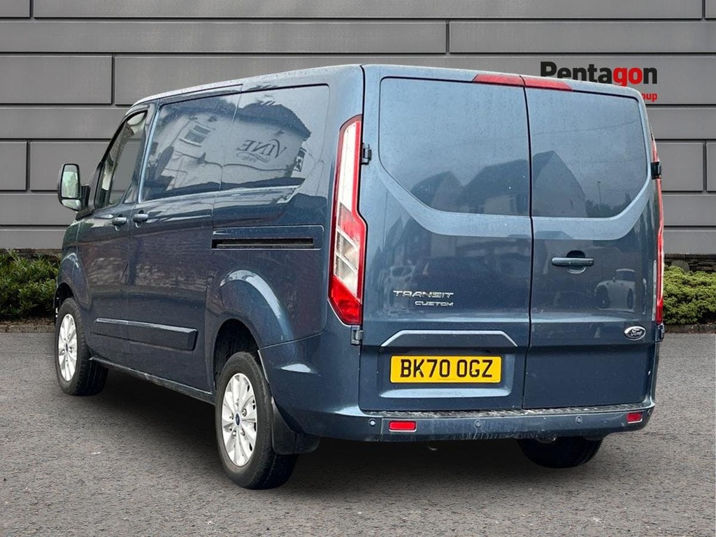 Ford Transit Custom 2.0 280 Ecoblue Limited Panel Van Manua BK70OGZ Blue #2