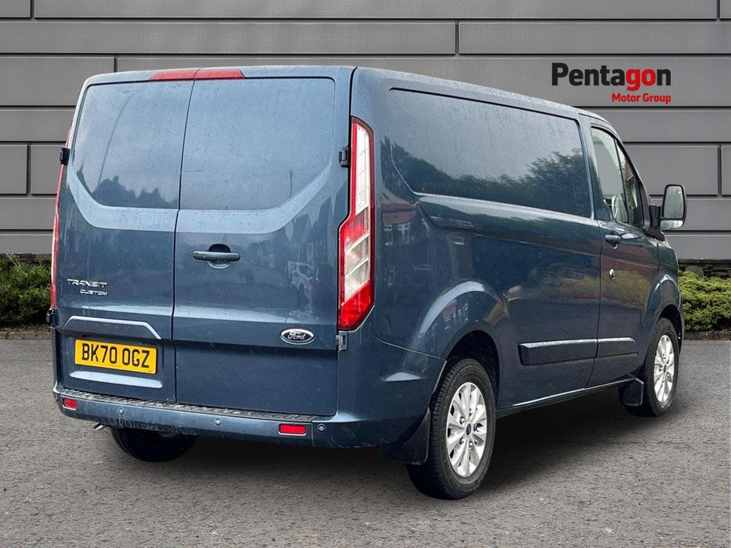 Ford Transit Custom 2.0 280 Ecoblue Limited Panel Van Manua BK70OGZ Blue #4