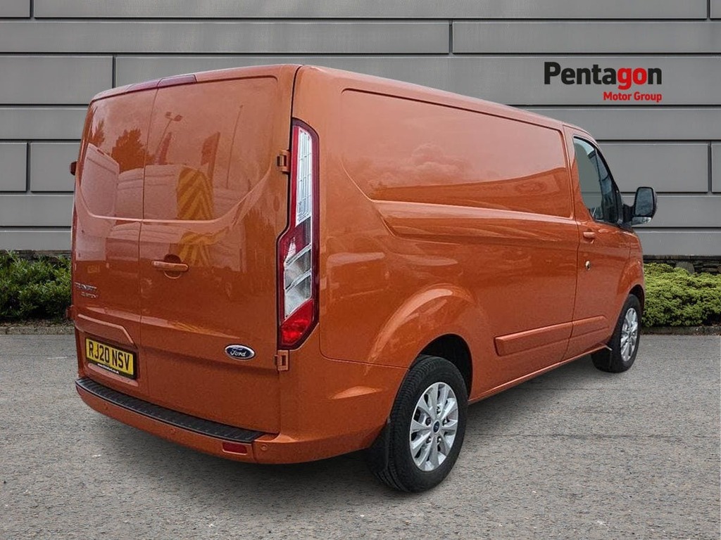 Ford Transit Custom 2.0 280 Ecoblue Limited Panel Van RJ20NSV Orange #4