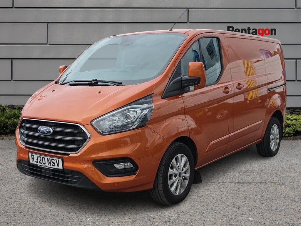 Ford Transit Custom 2.0 280 Ecoblue Limited Panel Van RJ20NSV Orange #3