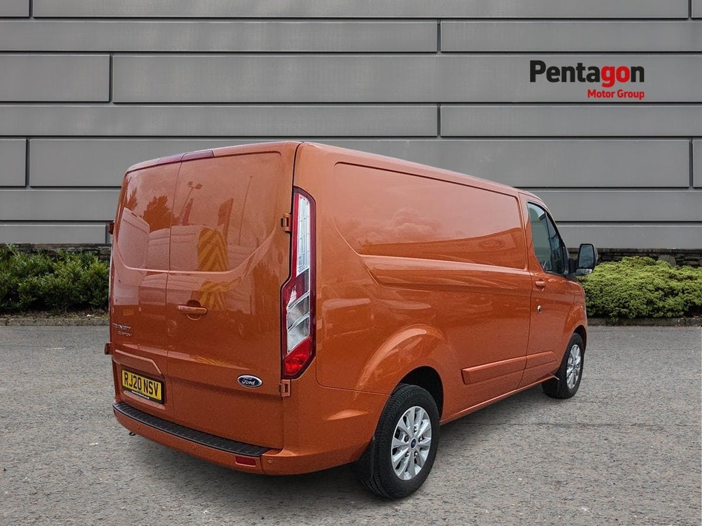Ford Transit Custom 2.0 280 Ecoblue Limited Panel Van RJ20NSV Orange #4
