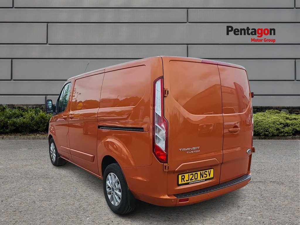 Ford Transit Custom 2.0 280 Ecoblue Limited Panel Van RJ20NSV Orange #2