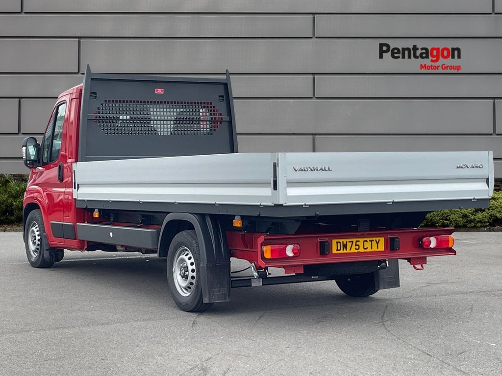 Vauxhall Movano 2.2 Cdti 3500 Biturbo Hd Prime Dropside Red #2