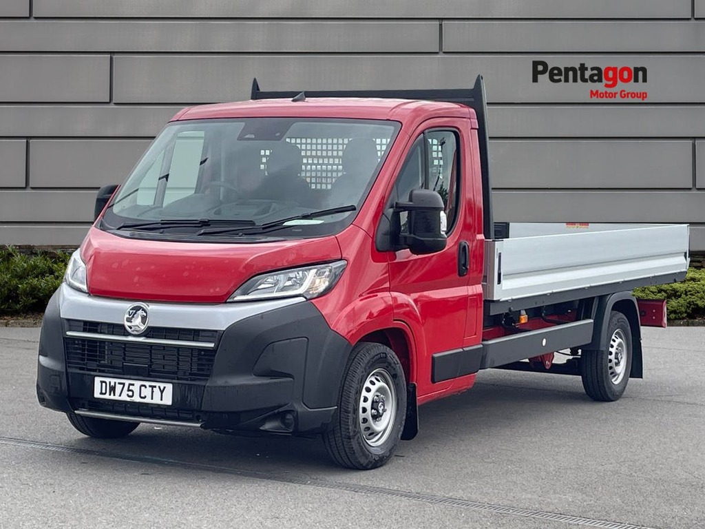Vauxhall Movano 2.2 Cdti 3500 Biturbo Hd Prime Dropside Red #3