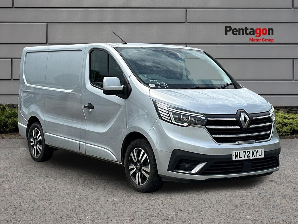 Renault Trafic 2.0 Dci Blue Sl28 Sport Plus Panel Van Grey