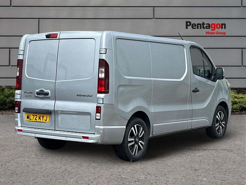 Renault Trafic 2.0 Dci Blue Sl28 Sport Plus Panel Van Grey #4