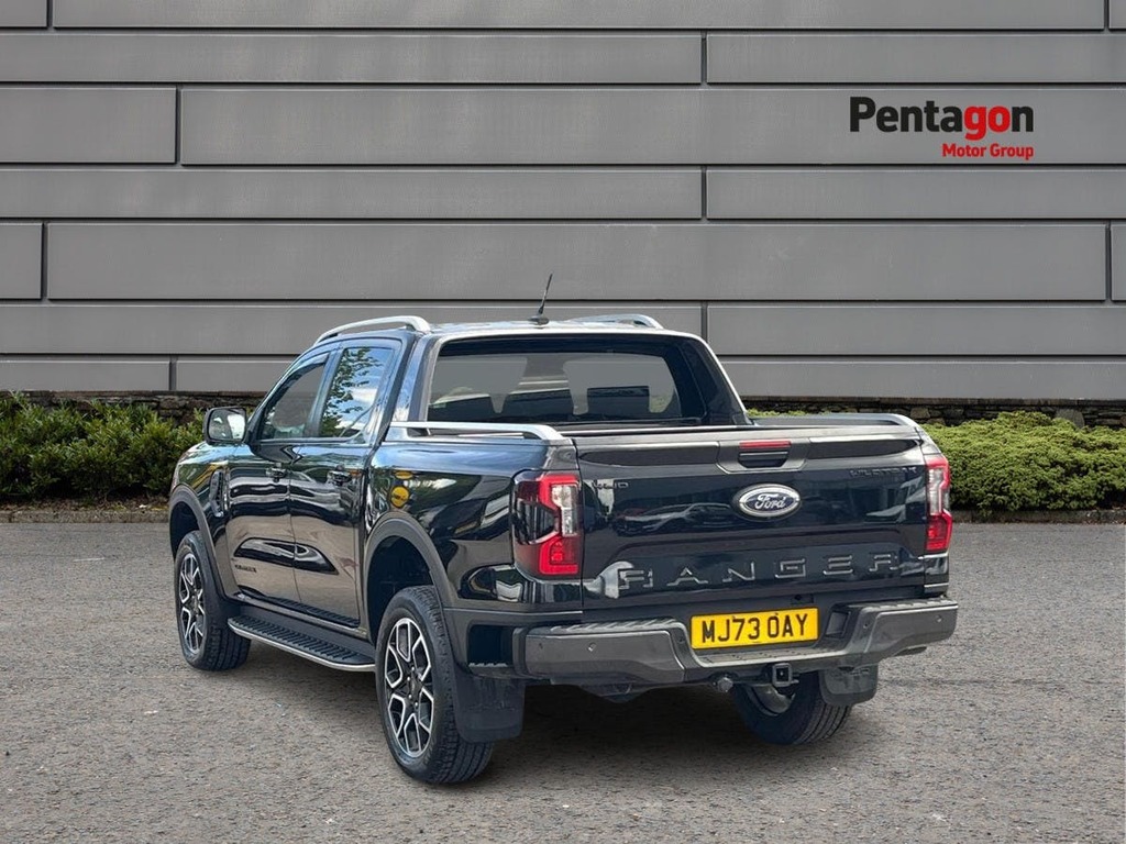 Ford Ranger 3.0 Td V6 Ecoblue Wildtrak Pickup Double Cab D MJ73OAY Black #2