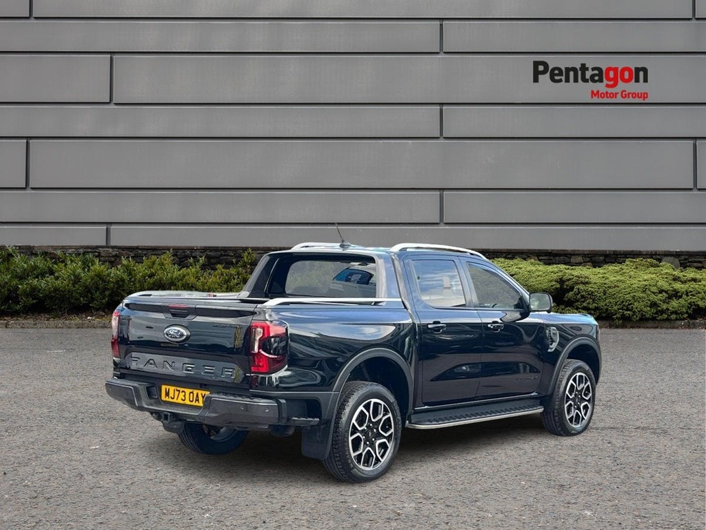 Ford Ranger 3.0 Td V6 Ecoblue Wildtrak Pickup Double Cab D MJ73OAY Black #4