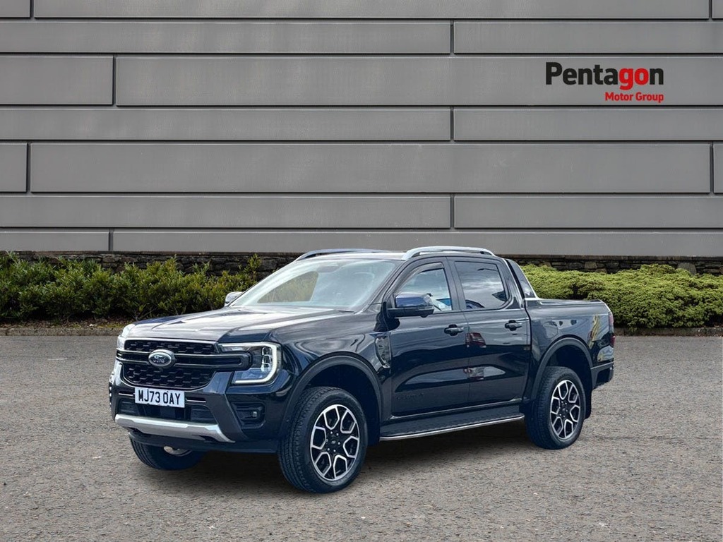 Ford Ranger 3.0 Td V6 Ecoblue Wildtrak Pickup Double Cab D MJ73OAY Black #3