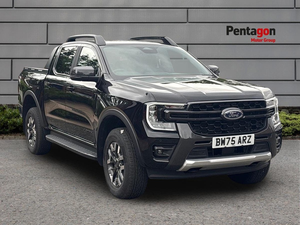 Ford Ranger 2.3 Ecoboost 11.8Kwh Wildtrak Pickup Double Cab Black
