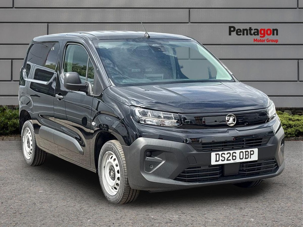 Vauxhall Combo Cargo 1.5 Turbo D 100Ps Prime Plus H1 Van Black