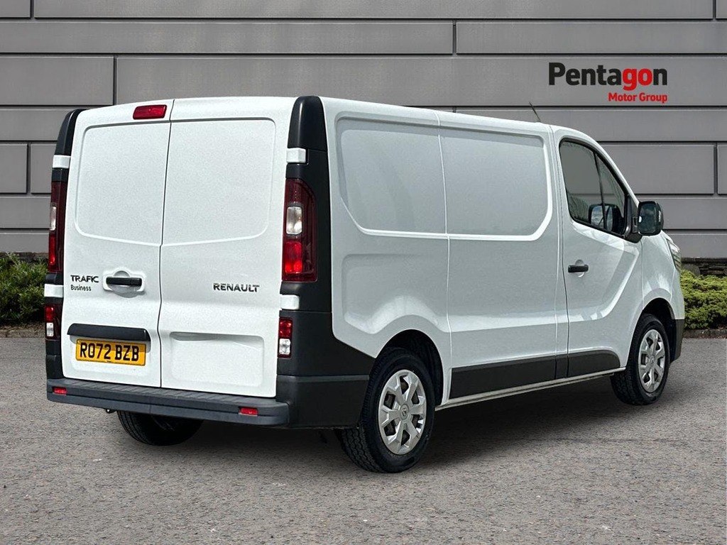 Renault Trafic 2.0 Dci Blue Sl28 Business Panel Van Ma White #4