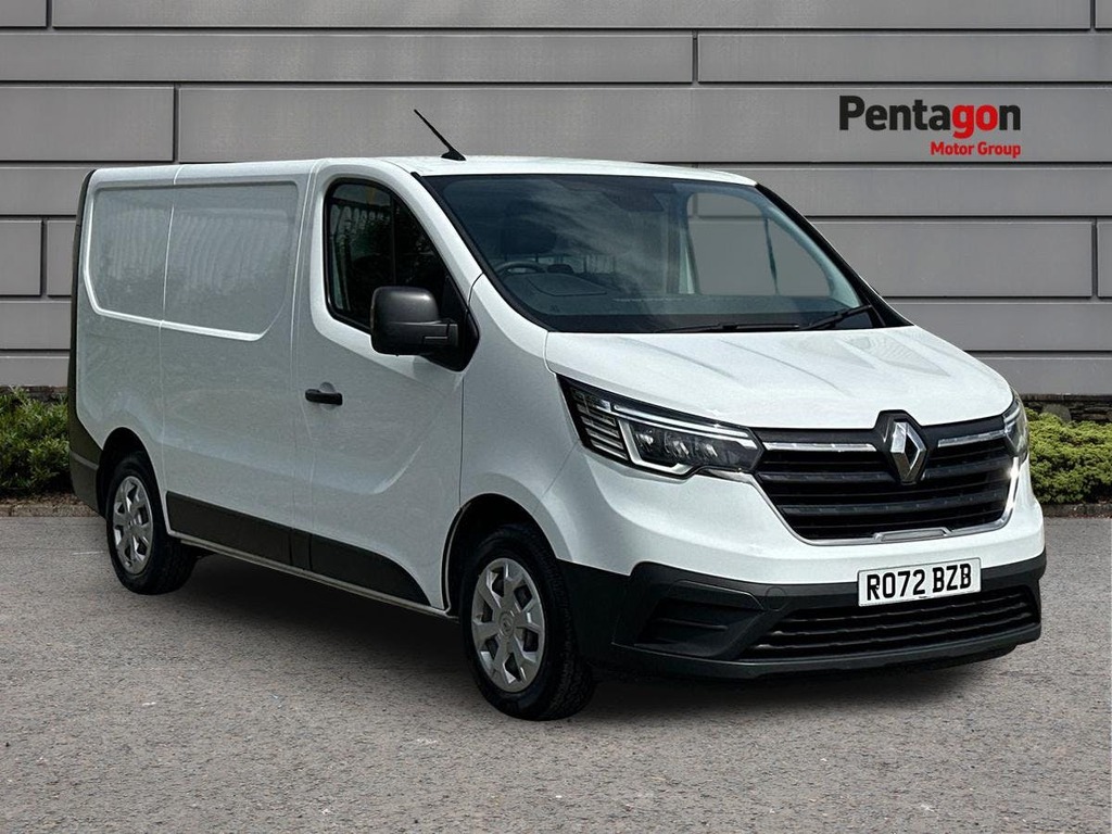 Renault Trafic 2.0 Dci Blue Sl28 Business Panel Van Ma White
