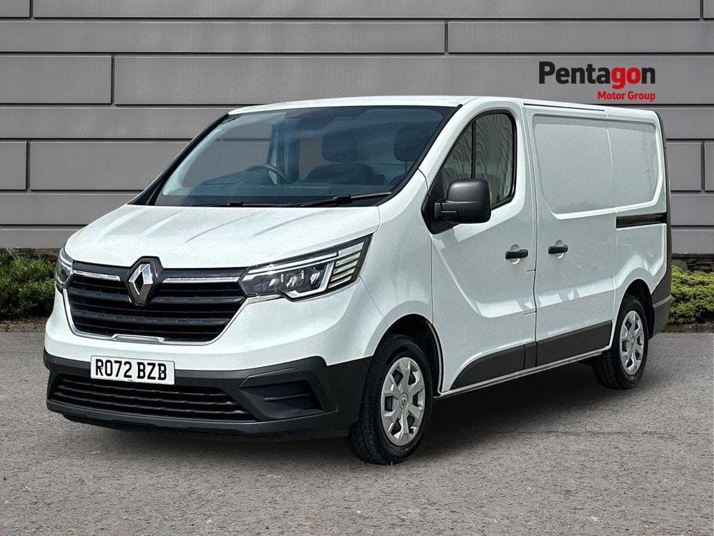 Renault Trafic 2.0 Dci Blue Sl28 Business Panel Van Ma White #3