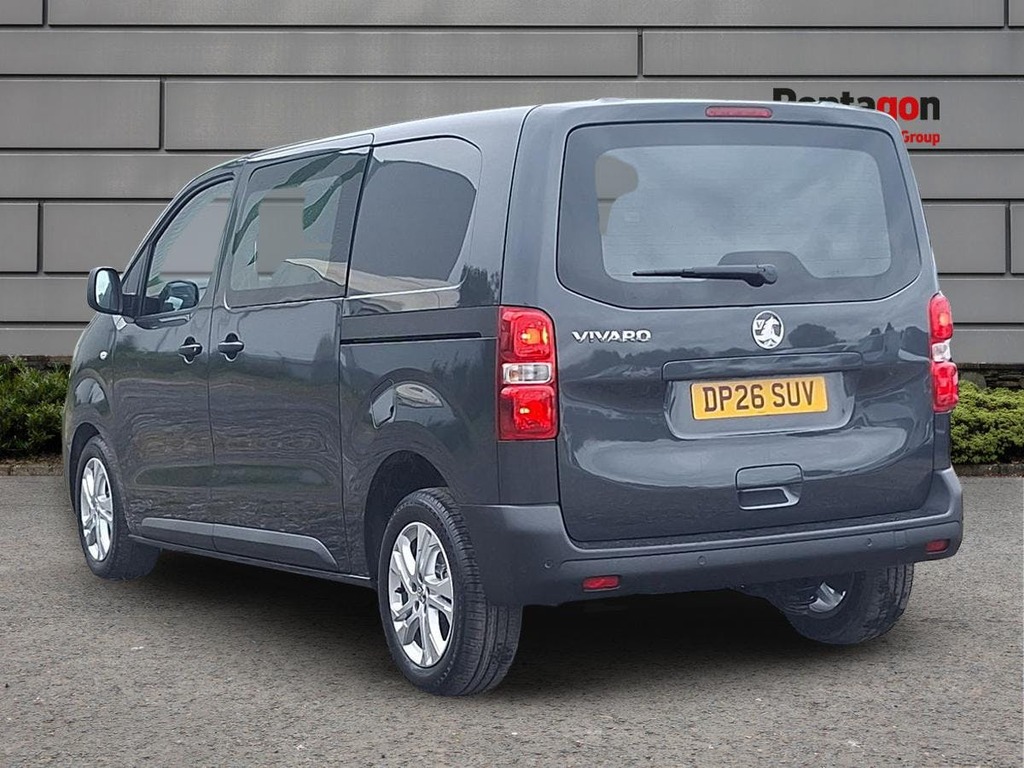 Vauxhall Vivaro 2.2 Turbo D Prime Crew Van Double Cab 6Dr M Grey #2