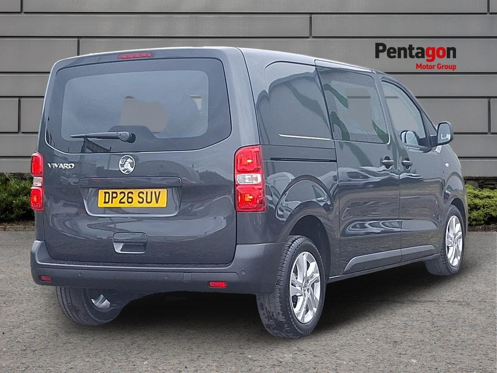 Vauxhall Vivaro 2.2 Turbo D Prime Crew Van Double Cab 6Dr M Grey #4
