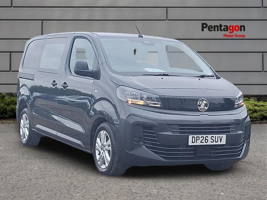 Vauxhall Vivaro 2.2 Turbo D Prime Crew Van Double Cab 6Dr M Grey