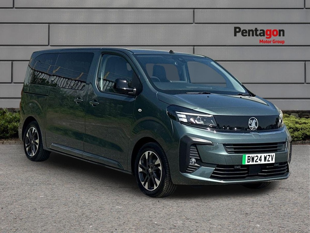 Vauxhall Vivaro 50Kwh Ultimate Mpv Mwb 8 Seat, Green
