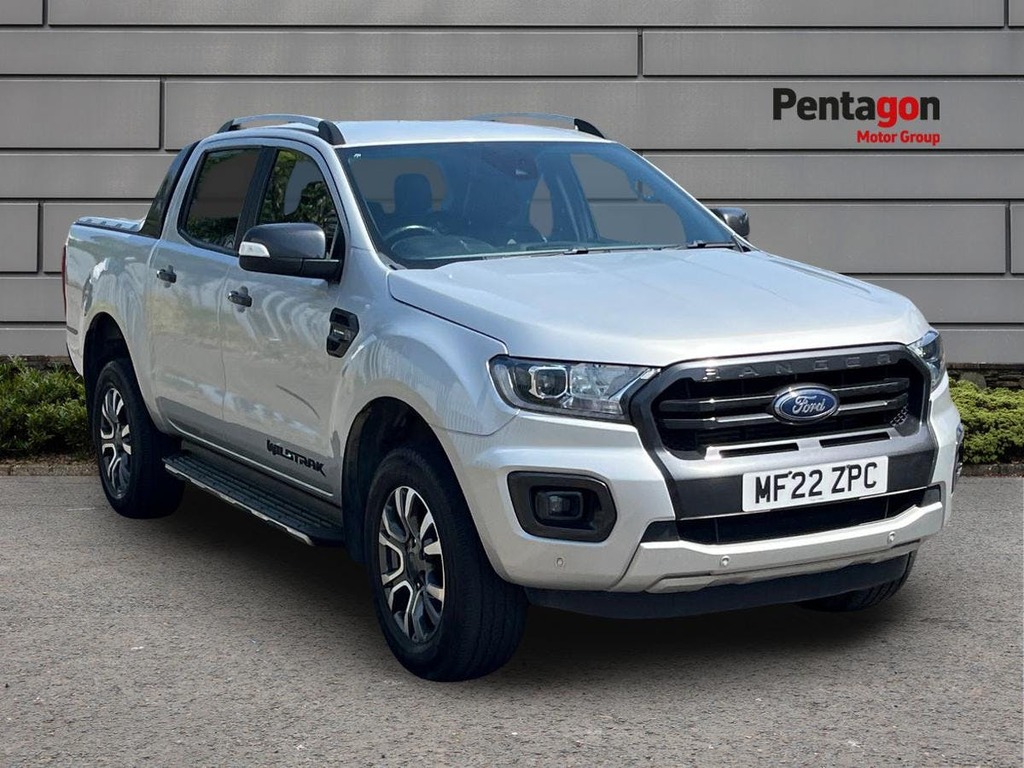Ford Ranger 2.0 Ecoblue Wildtrak Pickup Double Cab Silver