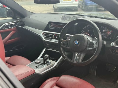 BMW 4 Series 2.0 420D M YH70JVW Black #3