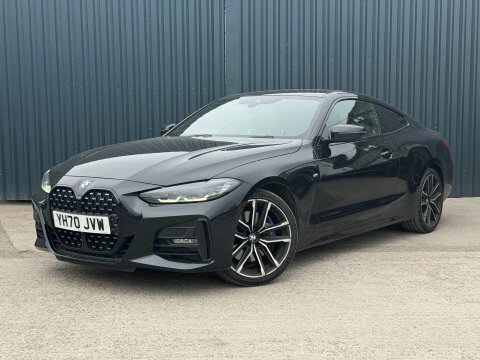 BMW 4 Series 2.0 420D M YH70JVW Black #2