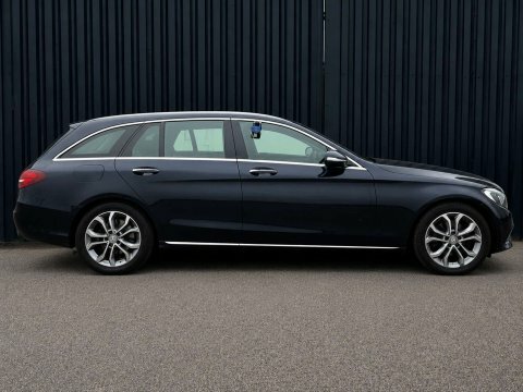 Mercedes-Benz C Class 2.0 C200 Sport FV64VCN Blue #2