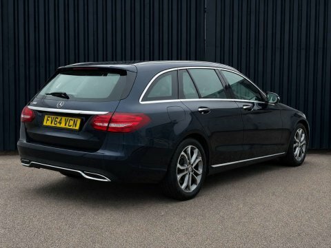 Mercedes-Benz C Class 2.0 C200 Sport FV64VCN Blue #3
